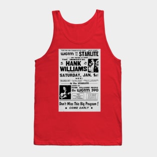 Hank Poster Starlite Drive In Tank Top